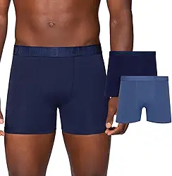 Kit 2 Cuecas Boxer Lupo Algodão Cotton Respirável Masculina