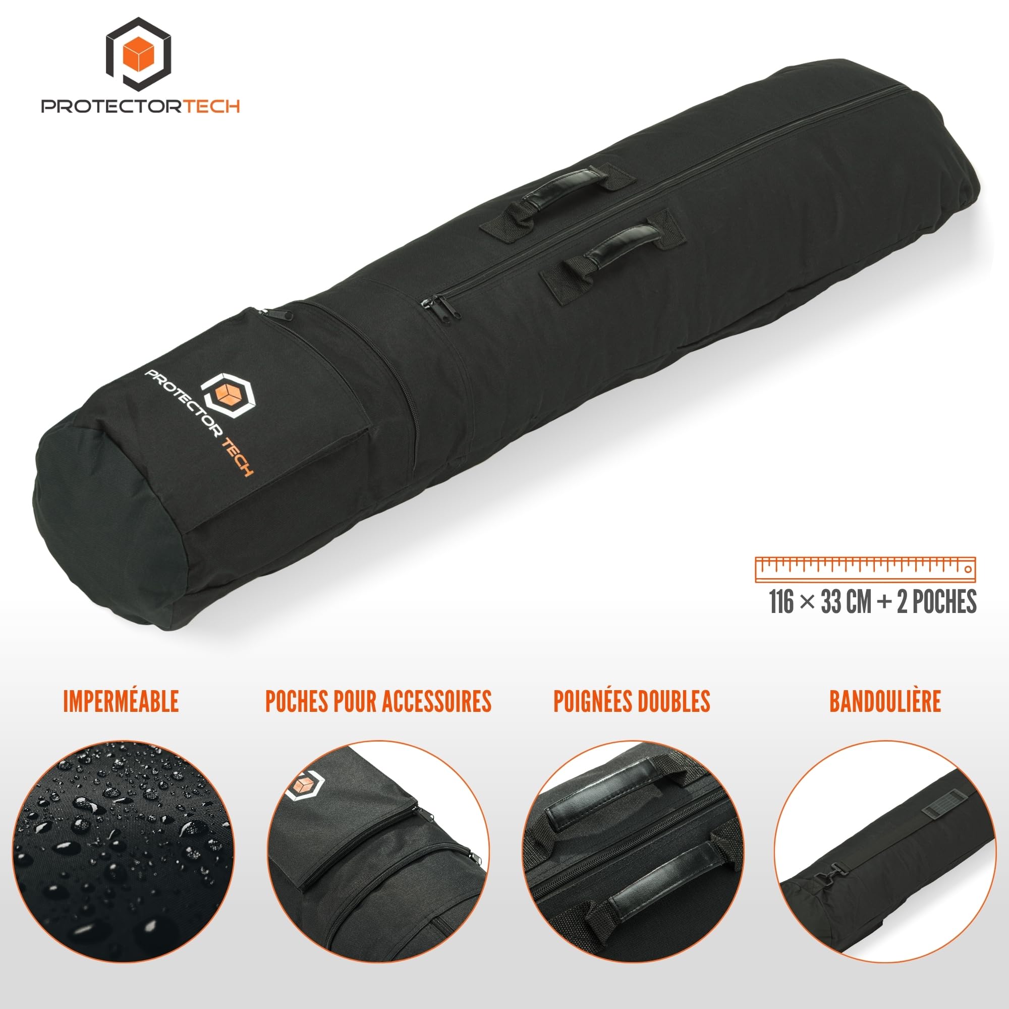 Sac pour Détecteur de Métaux 116 cm - Accessoires pour Détecteur