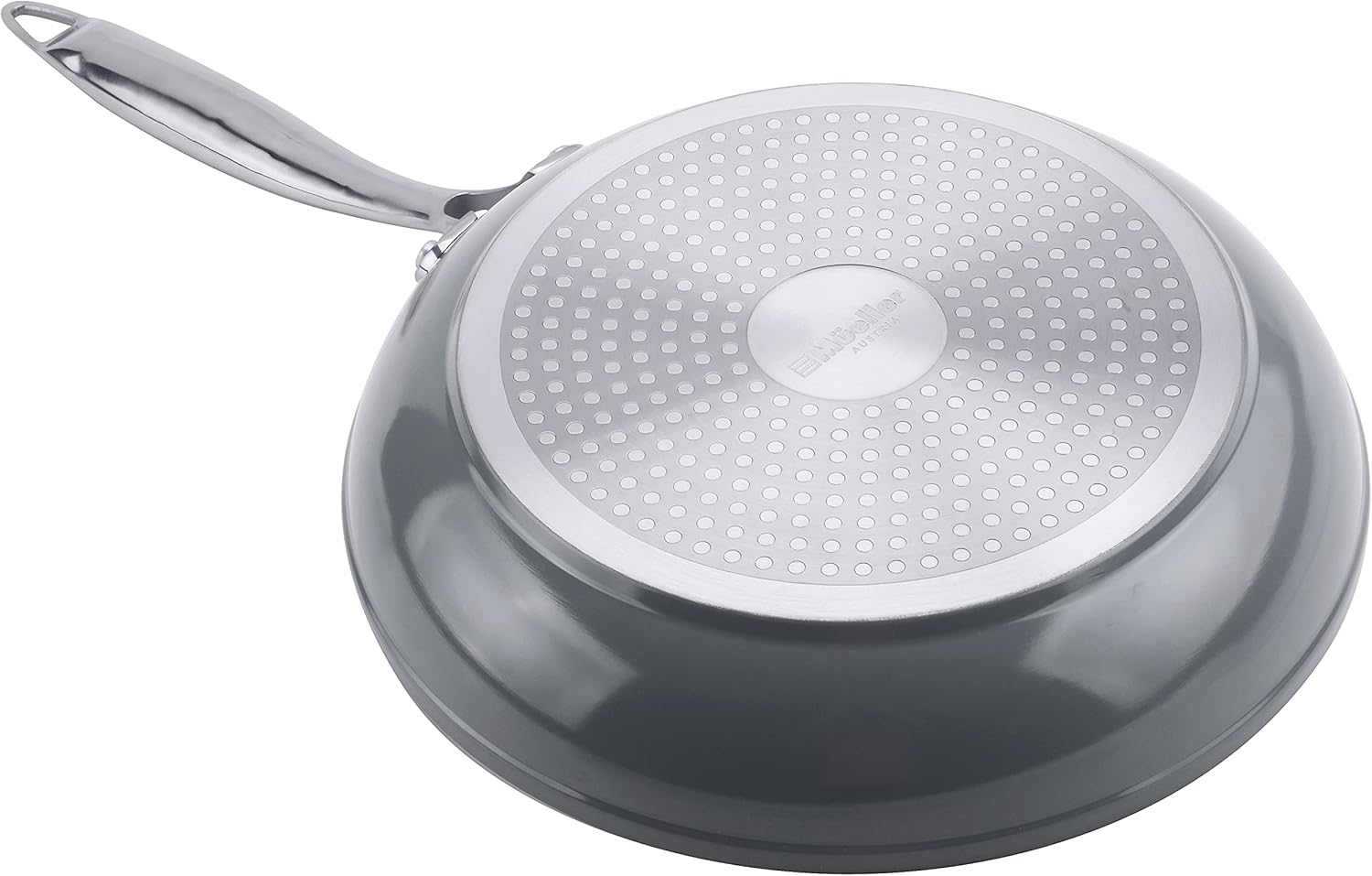 Bottom View of a Non-Stick Pan
