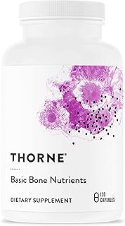 Thorne Research - Basic Bone Nutrients - Calcium, Magnesium, Vitamin D, and Vitamin K in One Product - 120 Capsules