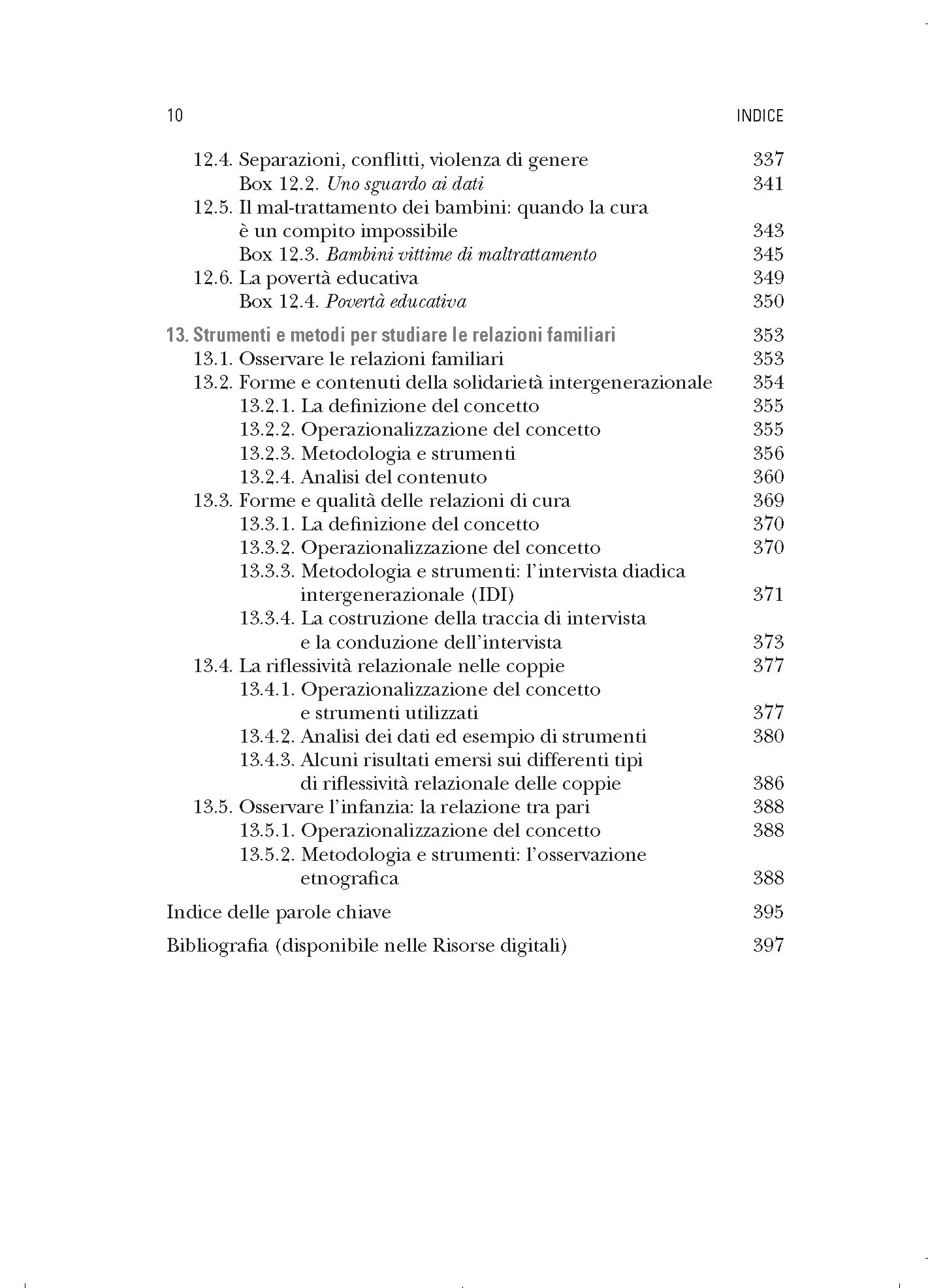 Sociologia della famiglia. Uno sguardo relazionale
