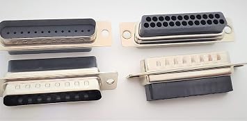 Pc Accessories - Connectors Pro 10-Pack DB25 Male D-Sub 25 Pins Crimp Type Connector, 10 Pcs PK, No Pin