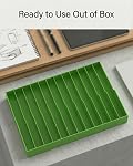 Video Game Storage Tower for PS5 / PS4 / Xbox Series X/Xbox One Game Cases, 12-Disc Capacity DVD & Blu-Ray Organizer Stand, Anti-Slip ABS Desktop Rack, No Assembly Required (1, Green)