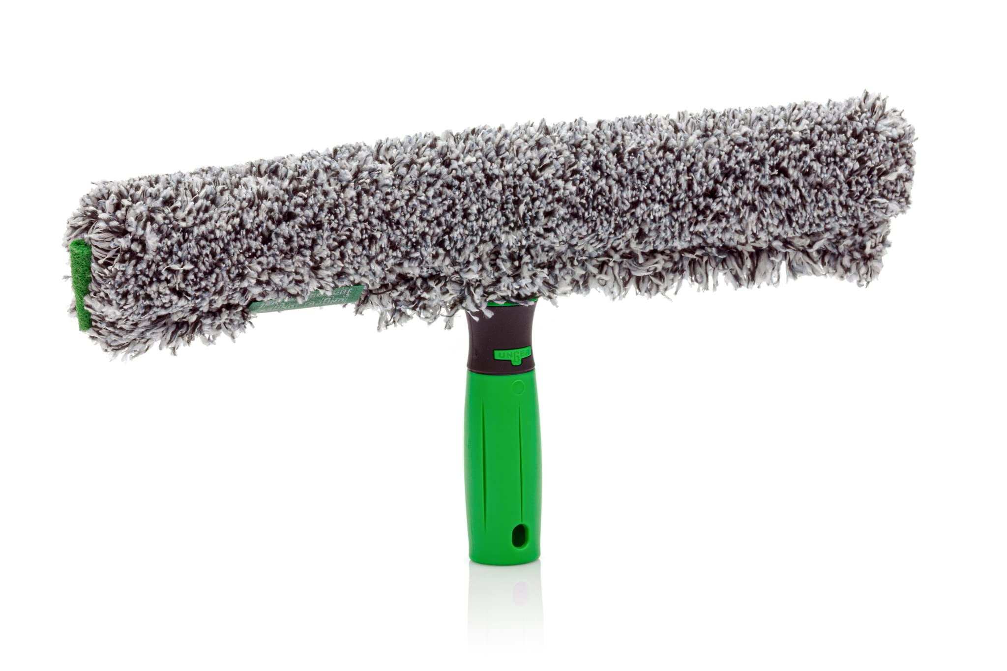 Unger ErgoTec BC350 Lave-Glace Power avec Housse en Microfibre 100% Polyester, Manche bi-composant, Housse avec Fermeture Velcro, pour fenêtres sans Traces Largeur 35 cm