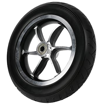 Solid Wheel Replacement, Solid Tires Solid Wheel Solid Wheel Tyre Non Slip Wear Resistant PU Materials Explosion Proof for Electric Wheelchairs