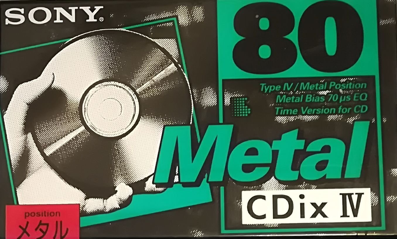 その他 SONY C-80CDX4B Amazon | Sony メタルテープ CDix IV Metal 80分 C-80CDX4B