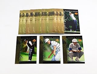 Upper Deck 2001 Tiger's Tales 30 Card Complete Set Tiger Woods Golf Trading Cards