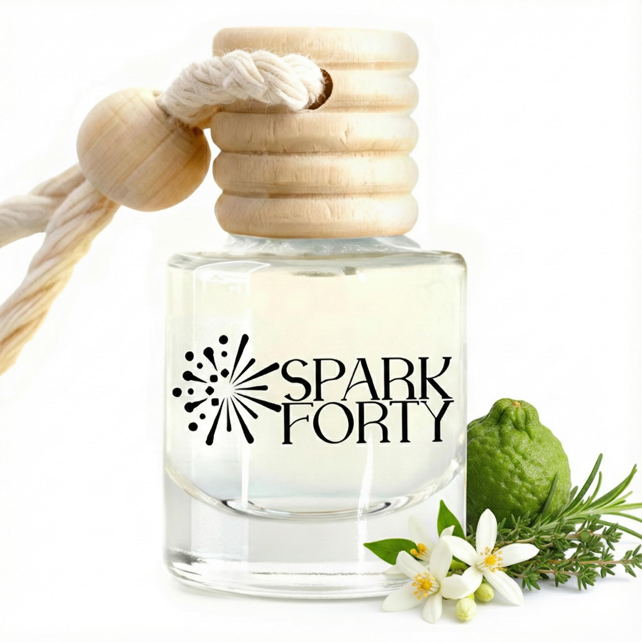 Spring Car Perfume Car Air Freshener 30-Day Luxury Hanging Diffuser Essential Oil Perfume Gift for Men Women Amber