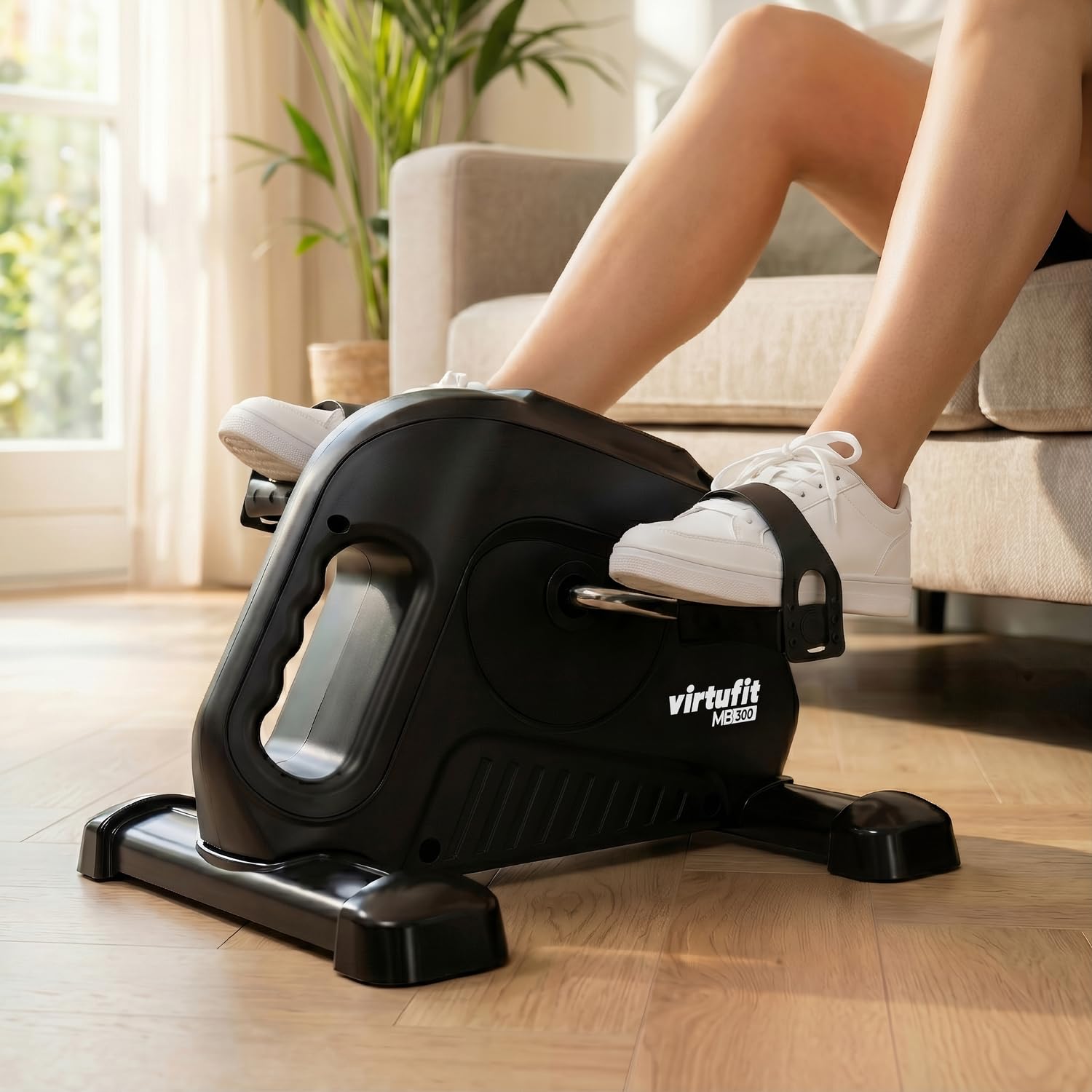 Fietspedaal Trainer EVOLAND Mini - Met LCD Scherm - Voor Onder Je Bureau Verstelbare Weerstand Fitness Fietspedaal Trainer EVOLAND Mini - Met LCD Scherm - Voor Onder Je Bureau Verstelbare Weerstand Fitness
