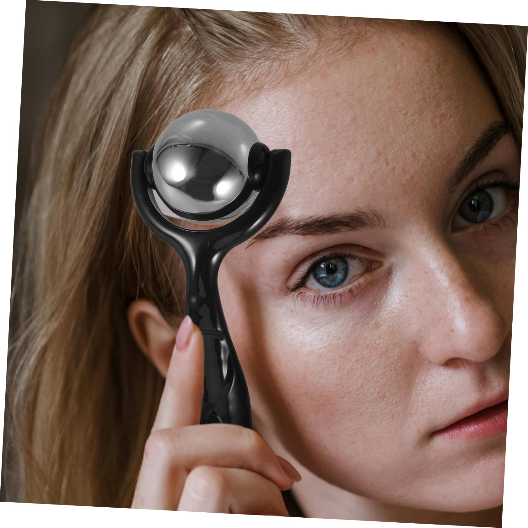 FOMIYES 4 Pezzi Di Innovativo Strumento Guasha Per Il Viso in Metallo Per Il Viso Portatile Per Il Per Il Massaggio Degli Occhi E Del