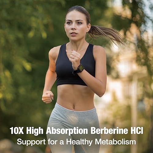 Miniatura 5 de Suplemento de berberina de 1500 mg – Berberina HCl 97% de pureza con suplementos de complejo de canela de Ceilán, sin OMG, vegano – 180 cápsulas