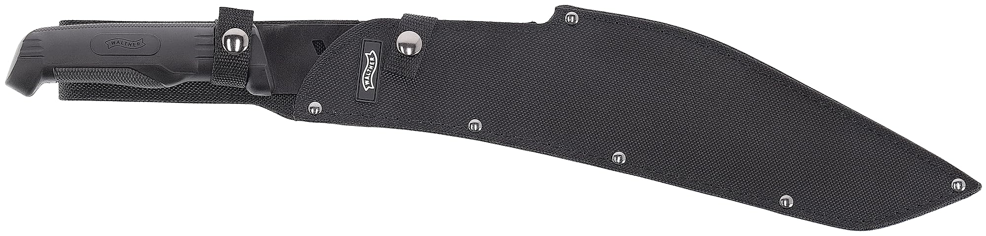 Walther MachTac 2, 440A Stahl, feststehendes Messer, ideal für Outdoor Aktivitäten