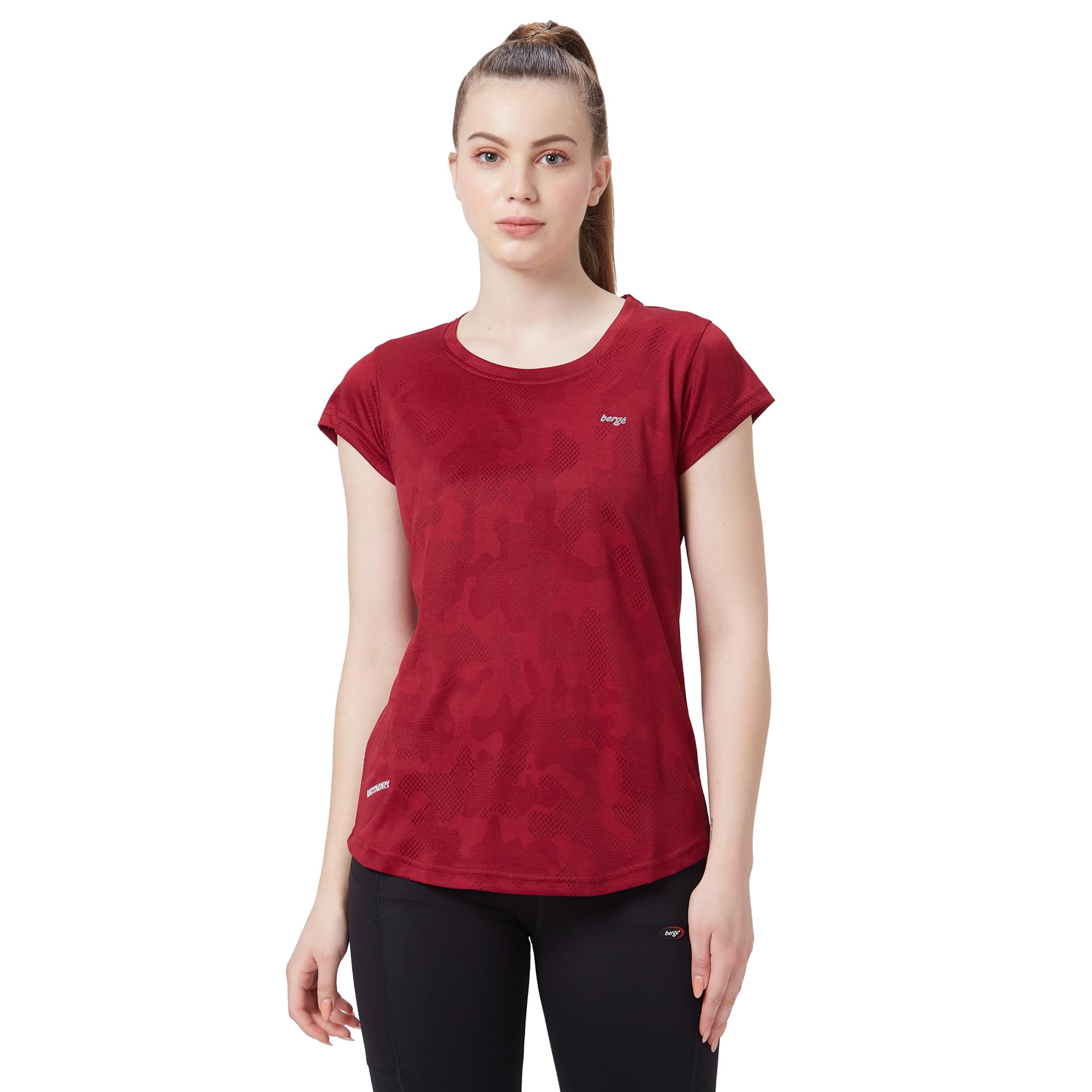 Ladies Polyester Dry Fit Western Shirts & Tshirts for Women, Quick Drying & Breathable Fabric, Gym Wear Tees & Workout Tops-image-35