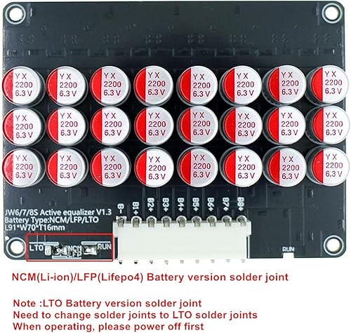 Miniatura 9 de 3S 5A Active Equalizer Whole Group Balancer Lifepo4 Lipo Lto Litio Active Battery Equalizador de Transferencia de Energía Condensador