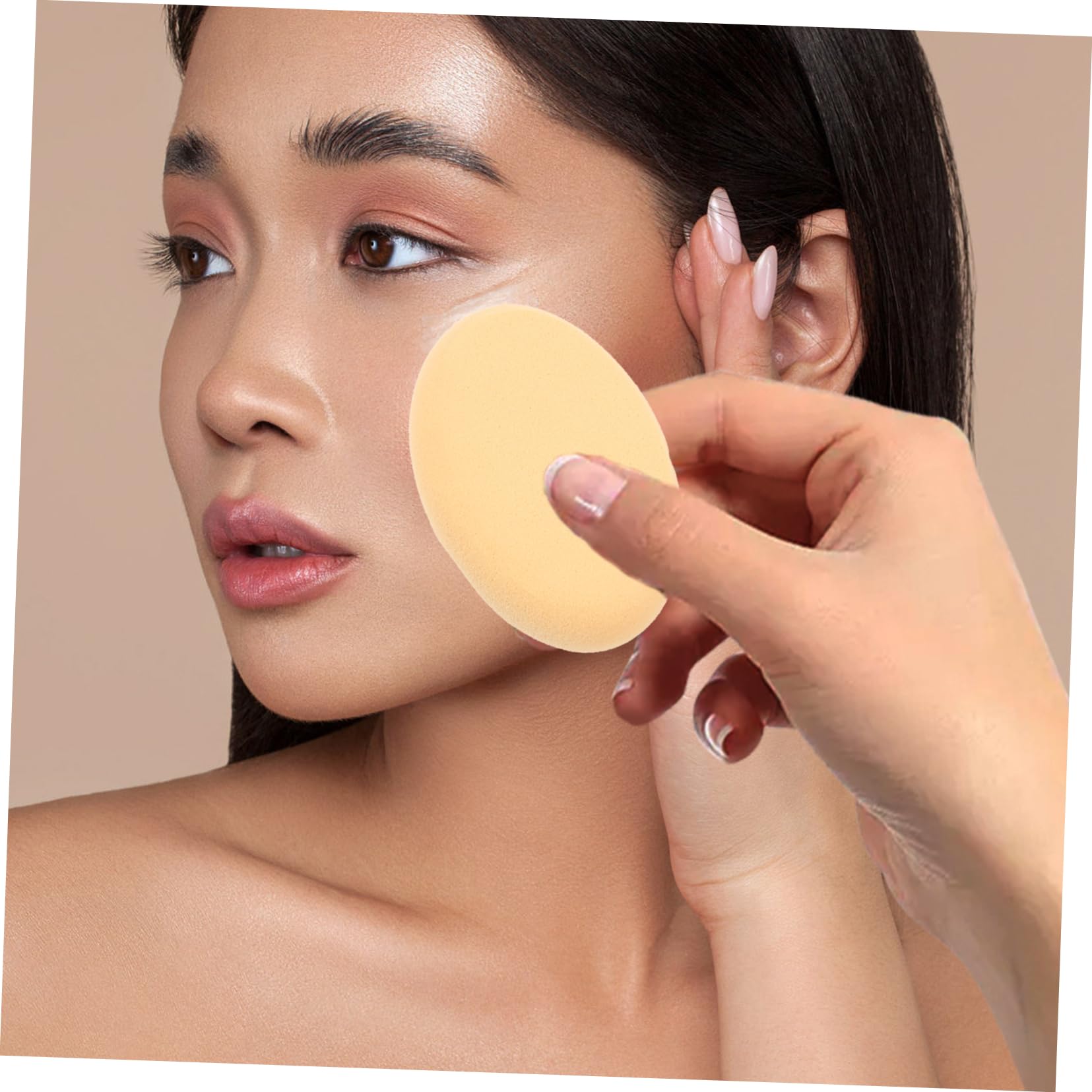 PartyKindom Makeup Accessory Kit 5pcs and Comfortable Beauty for Face Powder Application