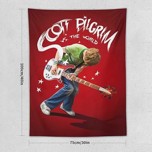 Miniatura 2 de Scott - Tapiz de película Pilgrim Vs The World (18) arte de pared, pintura, tapices impresos, obras de arte, dormitorio, sala de estar, decoración