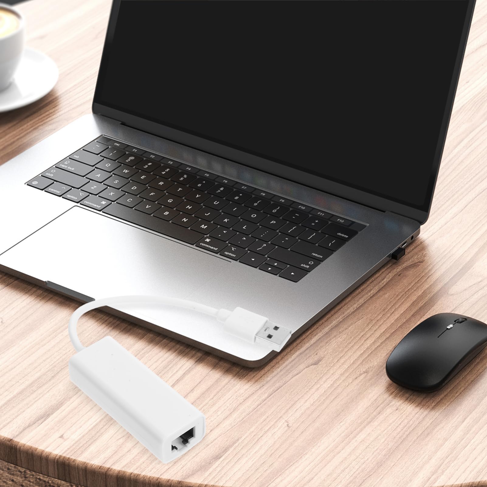POPETPOP USB Network Adapter High Speed USB to Ethernet Card for Laptop Mbps Fast Ethernet Connection Driver Adapter for Seamless Access