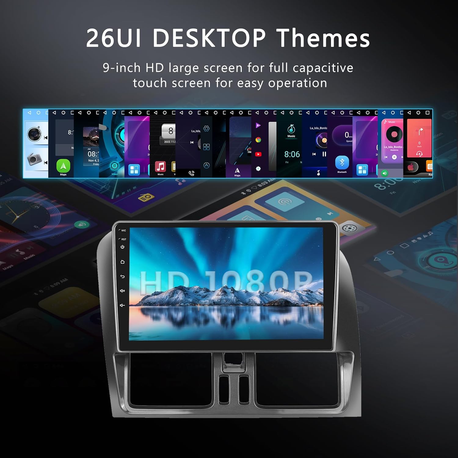 Steering Wheel Control and AHD Backup Camera