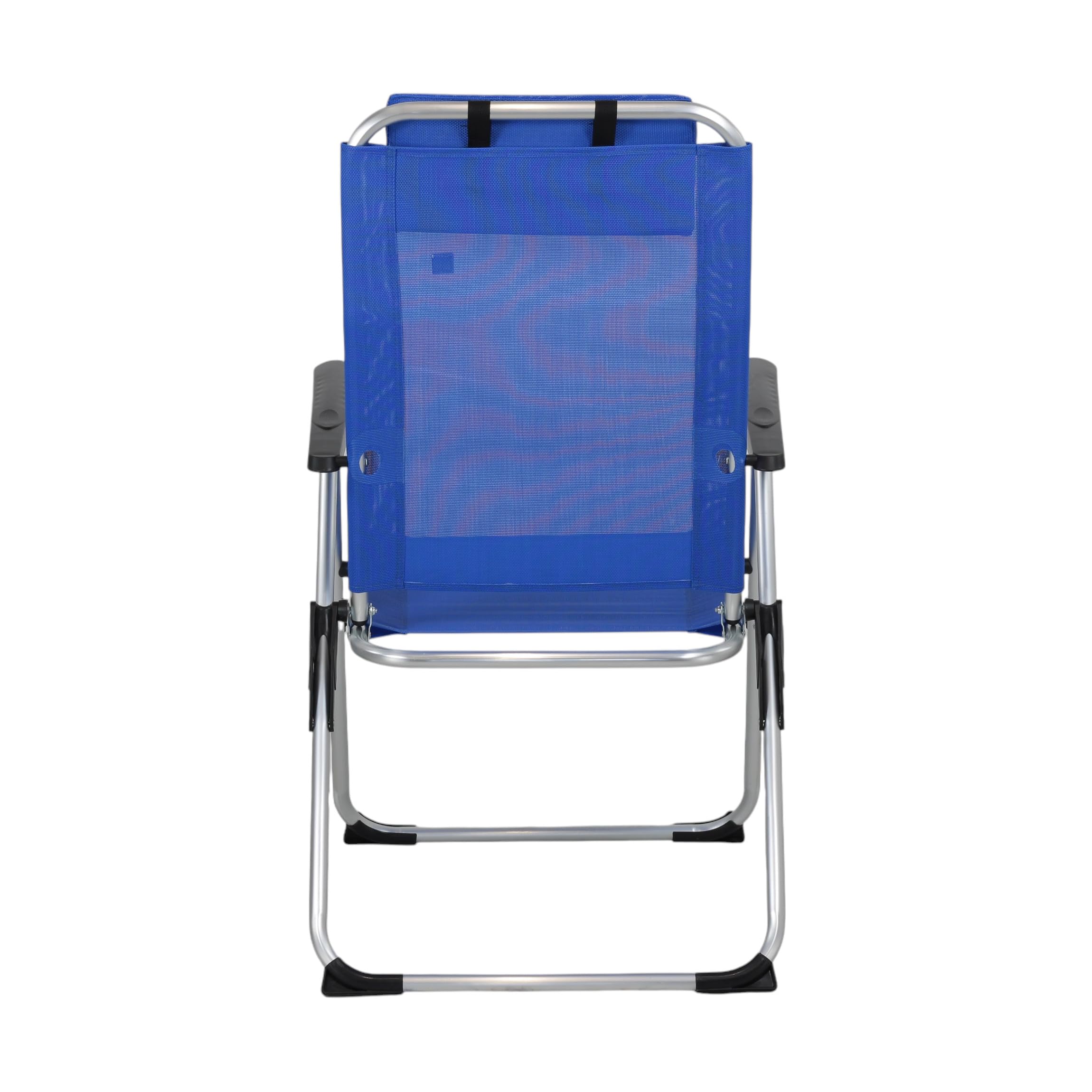Totò Piccinni Spiaggina RIVA Alluminio Textilene 7 Posizioni (Blu 1Pz)