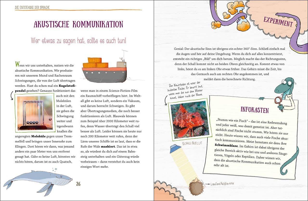Wie Tiere sprechen - und wie wir sie besser verstehen: Sachbuch für Kinder ab 9 Jahre
