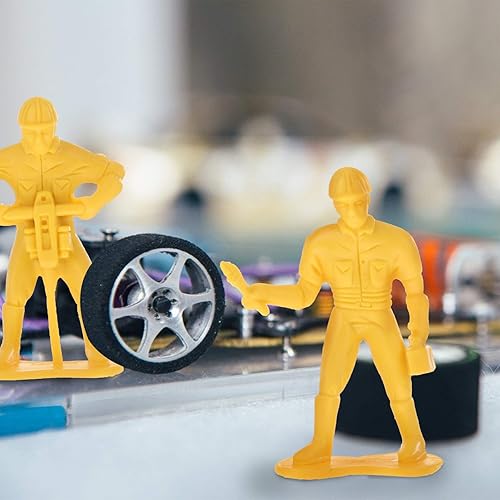 Miniatura 6 de EXCEART Juego de letreros de calle de juguete de pequeño ingeniero, juego de señales, modelo de construcción, juguete de construcción, juego de