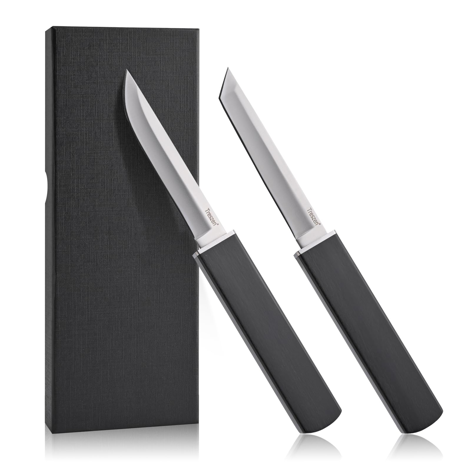 Treszen Double edged chef knife, convenient to carry cutting tool, double blade set