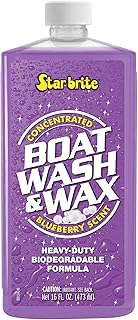 STAR Boat Wash Wax Blueberry Scent