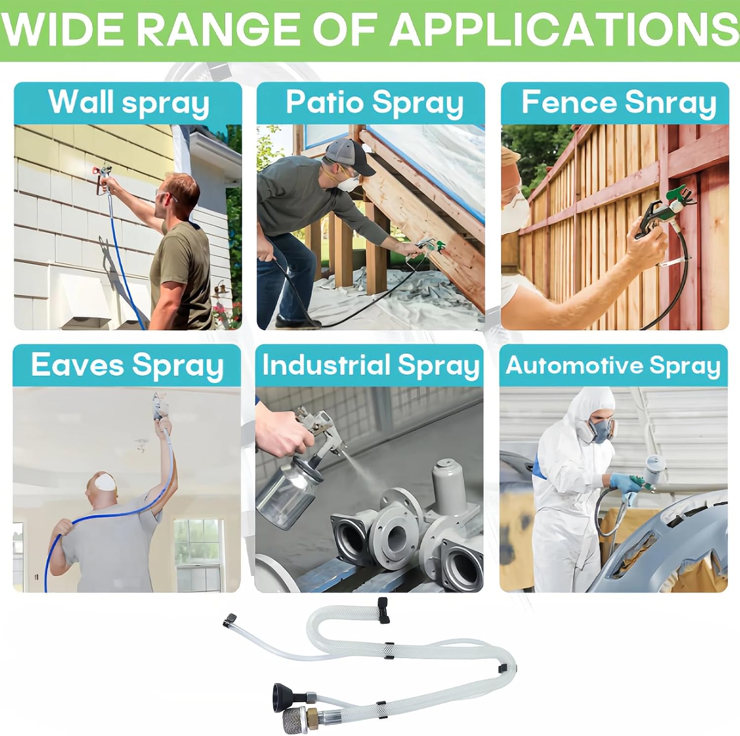 Suction Tube Kit Replacement,Compatible with Magnum Airless Sprayers