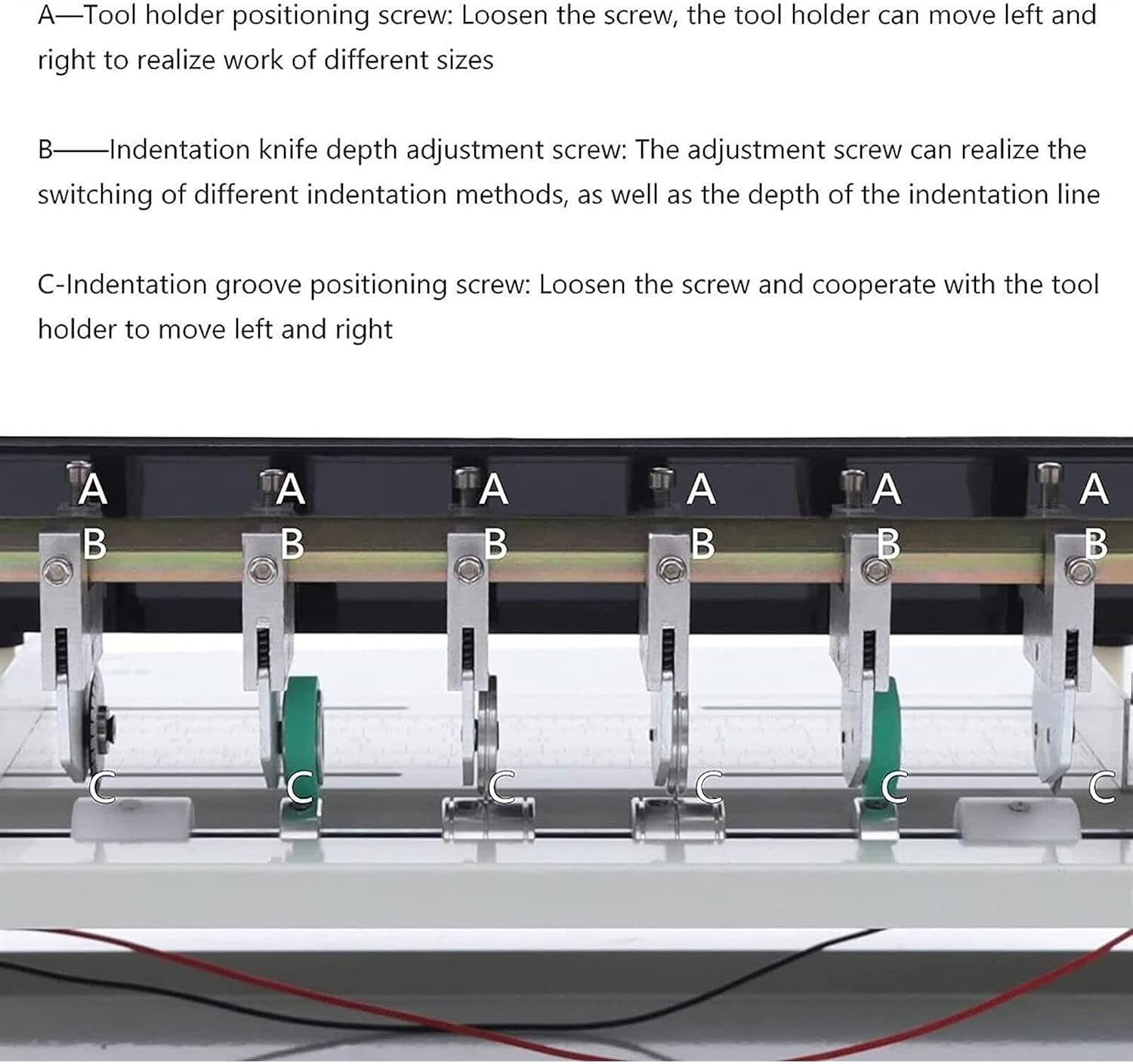 Ridgeline Folding Machine, Electric Dotted line Creasing Machine, Creasing Thickness Less Than or Equal to 500g, Creasing Width 460mm,for Paper