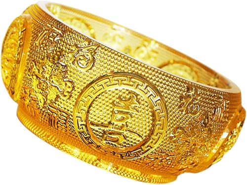 Adorno decorativo chino de Cornucopia Tazón del tesoro de cristal Feng Shui Decoración para el hogar Oficina decorativa