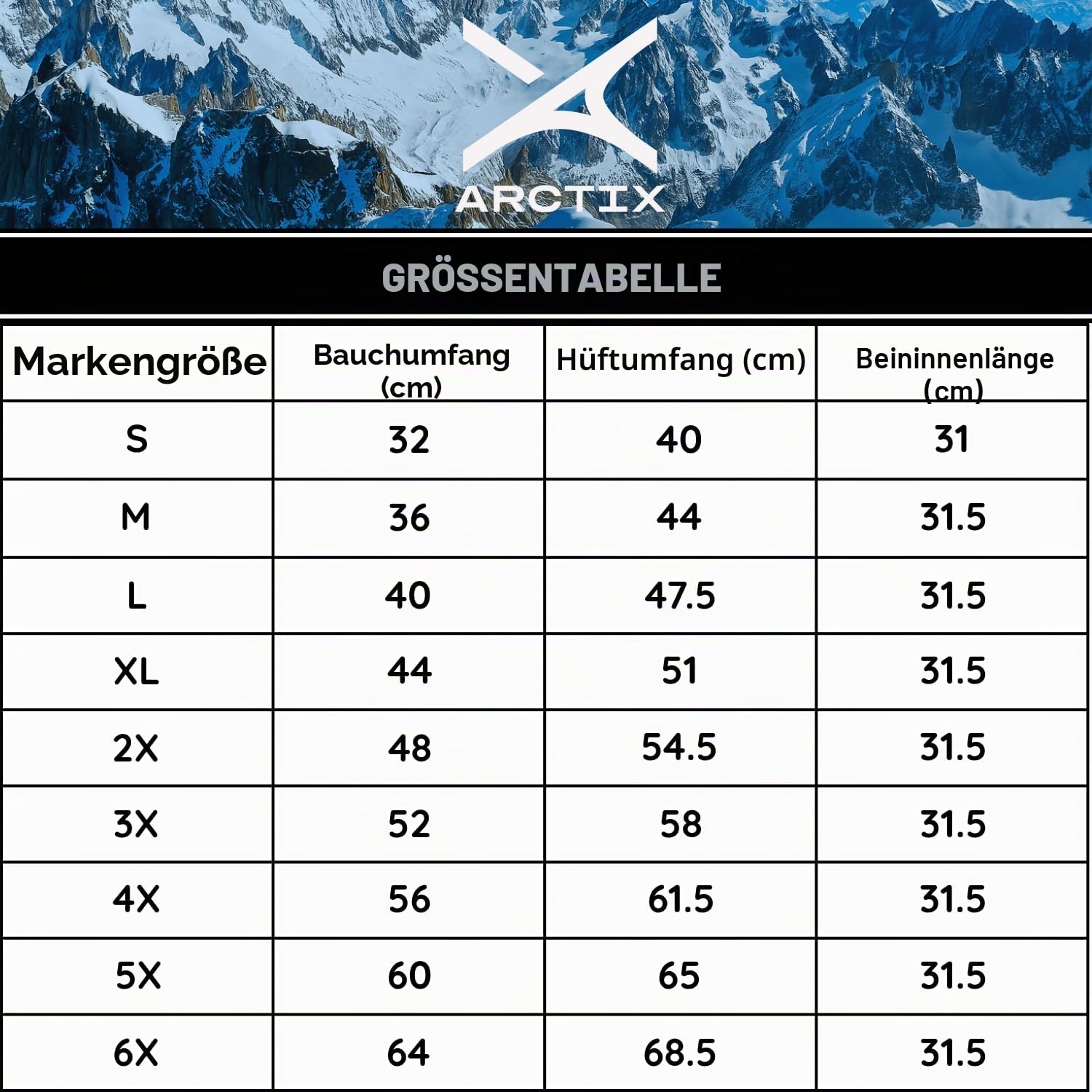 Arctix Essential Schneehose Herren