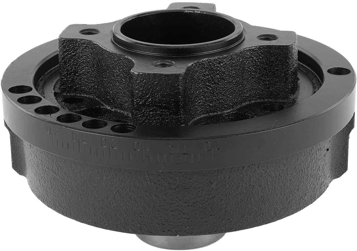 A-Premium Engine Harmonic Balancer Pulley Compatible with Ford F150, F250, F350, Mustang, Thunderbird, Custom, E150 E250 E350 Econoline & Lincoln Continental, Mark VI & Mercury Cougar, OHV V8 5.0L