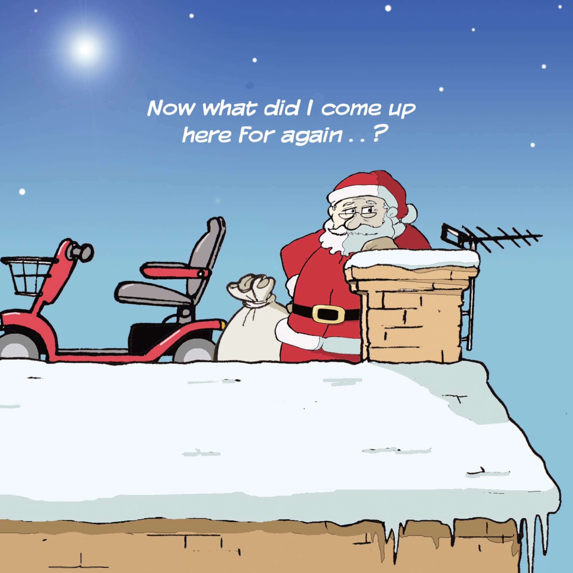 Twizler Lustige Weihnachtskarte Mit Krippenspiel – Happy Christmas Card Für Ihn & Sie, Inkl. Umschlag