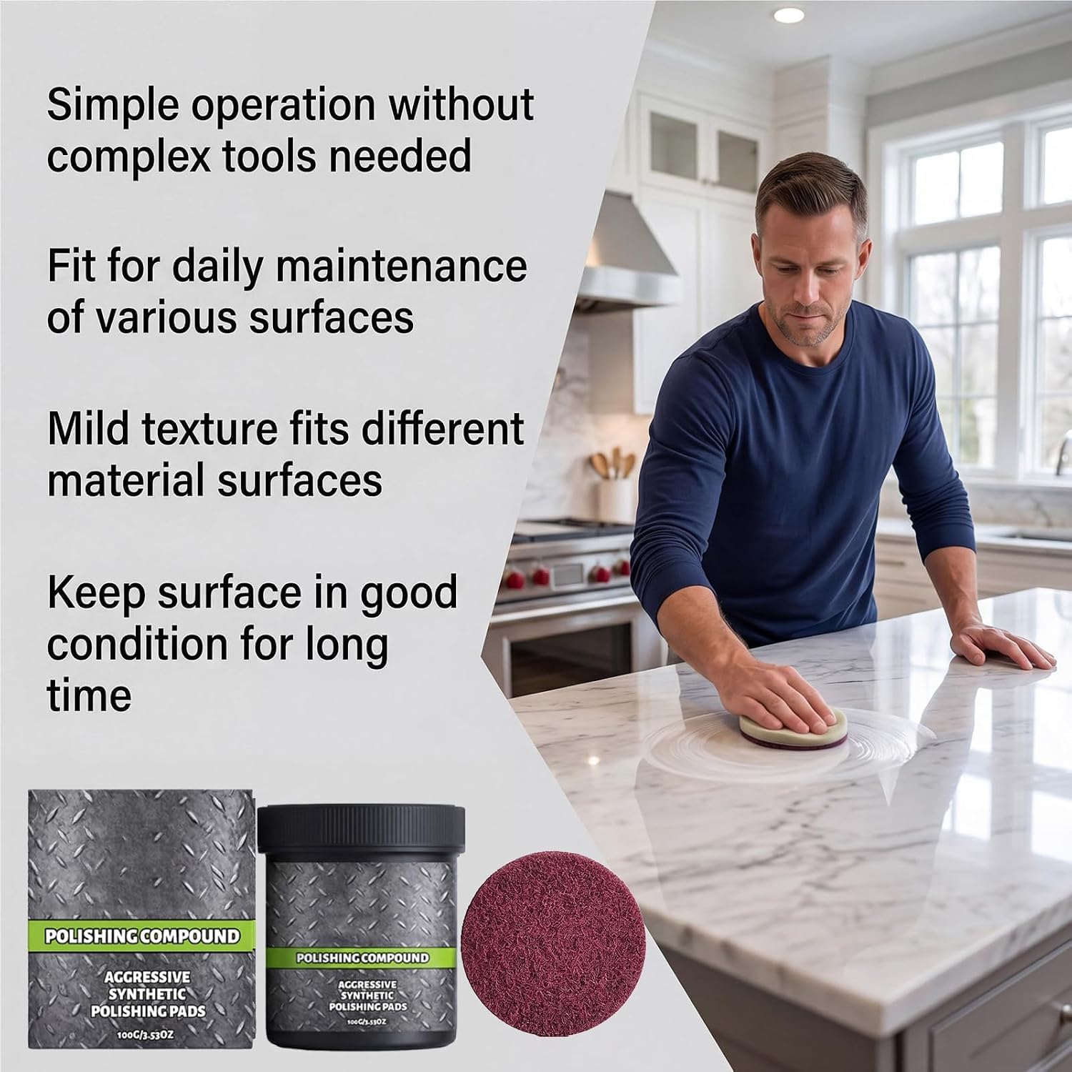 Ultracut Polish: Restore Metal, Stone & More -3