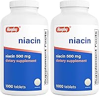 Vista 8 de Niacina 500 mg 1000 comprimidos.
