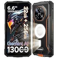 DOOGEE Fire 5 Ultra Rugged Smartphone, 32GB+256GB/2TB Telefono Indistruttibile