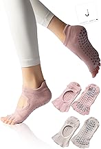Genma Plus [Current Instructor Supervision x Domestic Certified Product] Non-Slip 5-Toe Yoga Socks for Women Pilates Socks Non-Slip Socks Socks Yoga Grip Socks Pilates 2 Pairs Fall/Winter