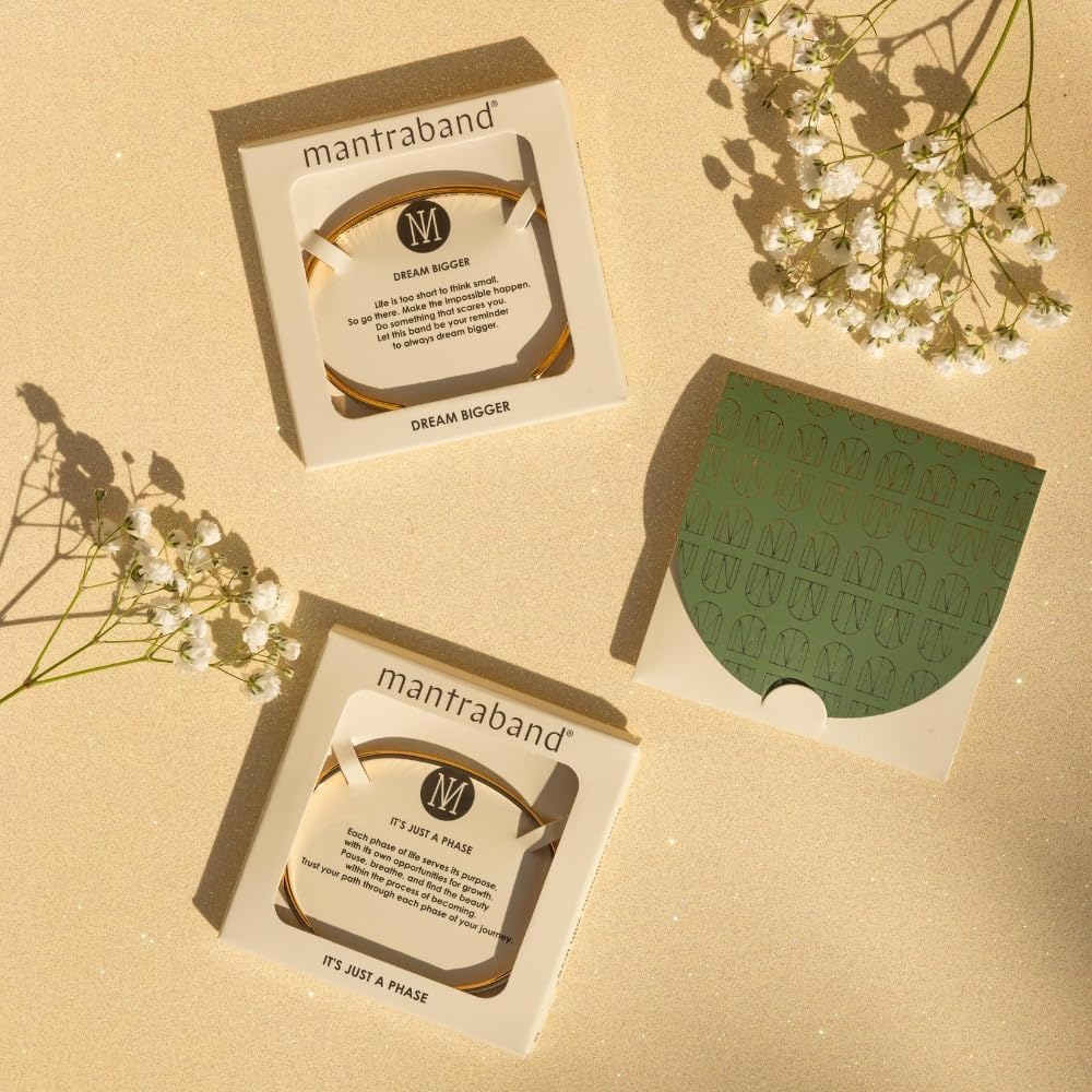 MantraBand Bracelets - Inspirational Engraved Adjustable Mantra Band Cuff Bracelet - Silver color - Gifts for Women… - Image 6