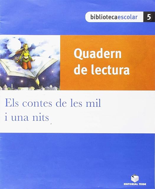 Portada de Els Contes de les Mil i una Nits Educació Primària. Quadern de Lectura