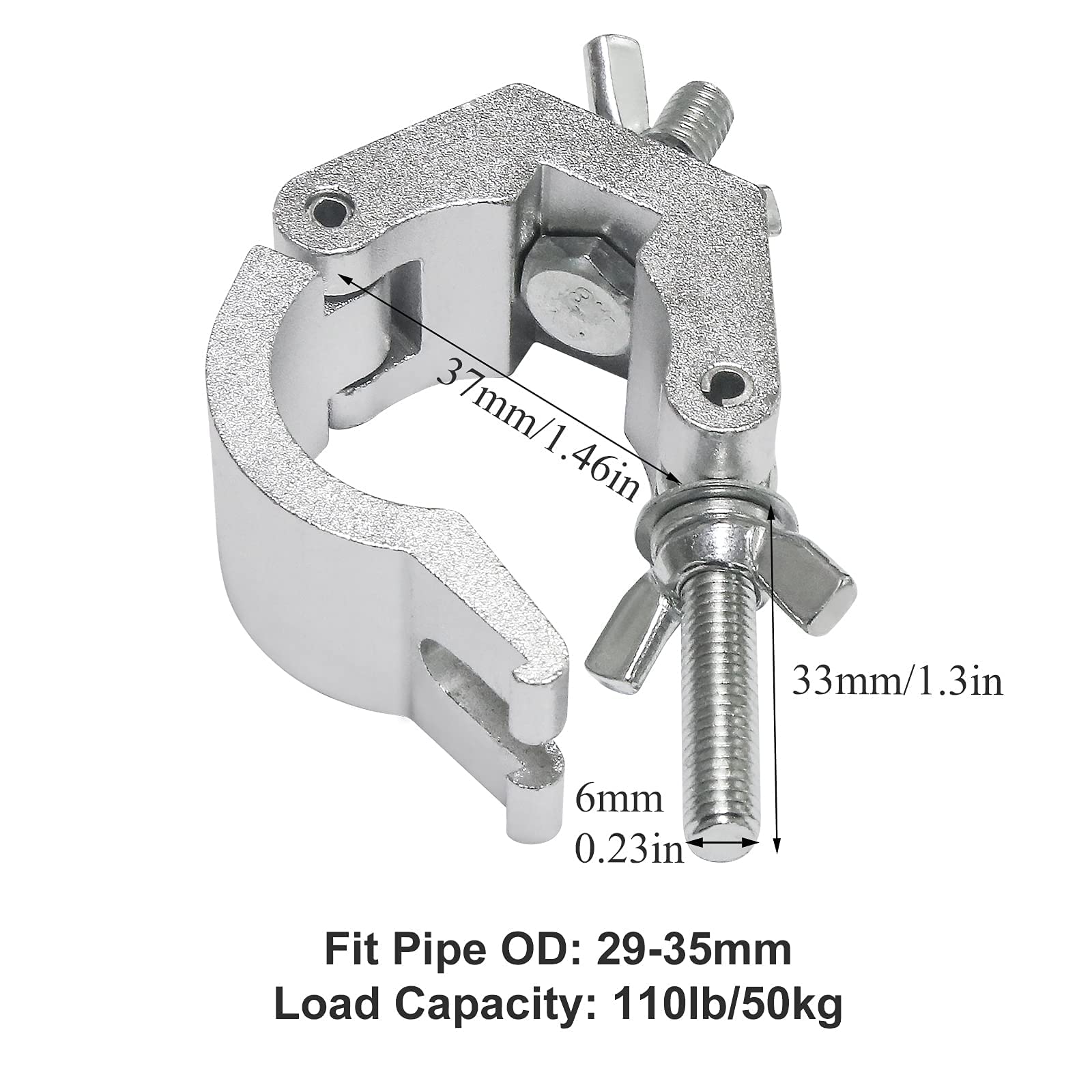 Morsetti Per Luci Da Palco - Ganci Professionali Per Tralicci E Attrezzature - Foto 4