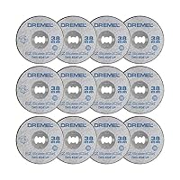 Vista 2 de Dremel 456B EZ SpeedClic Juego de accesorios de ruedas de corte con 12 discos de corte de sierra de metal para multiherramienta rotativa