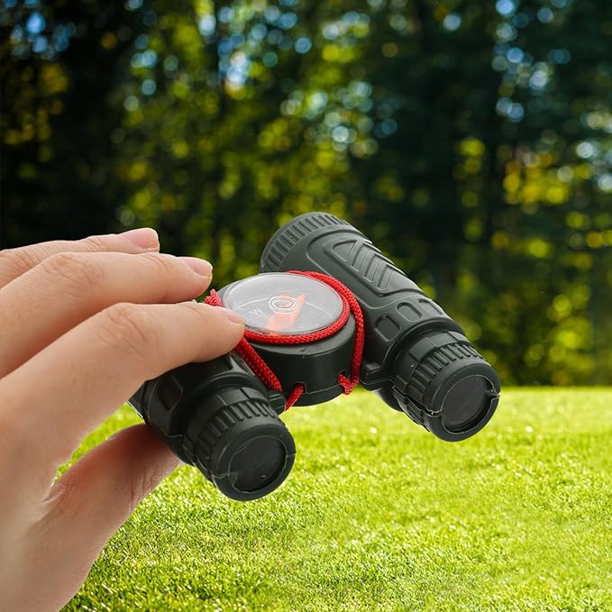 ibasenice 10pcs Juguete Telescopio Binocular para Niños, Negro miniatura 3