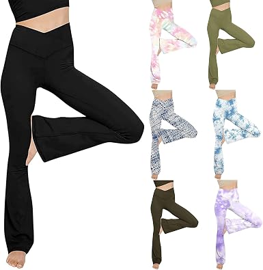 ESULOMP Women's Bootcut Yoga Pants 