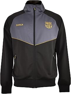 Chaqueta Plus Barça Gold - Color Negro - Talla S