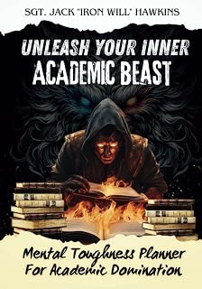 UNLEASH YOUR INNER ACADEMIC BEAST: Mental Toughness Planner For Academic Domination - Includes semester overview pages, monthly, weekly and daily ... profiling pages. [FULL COLORED VERSION}