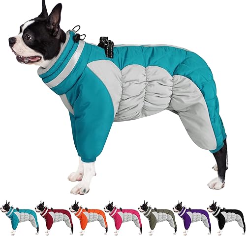 AOFITEE Fullbody Dog Coat Warm Fleece Dog Jacket — main product photo from Amazon listing (ASIN B0CCV946ZQ)