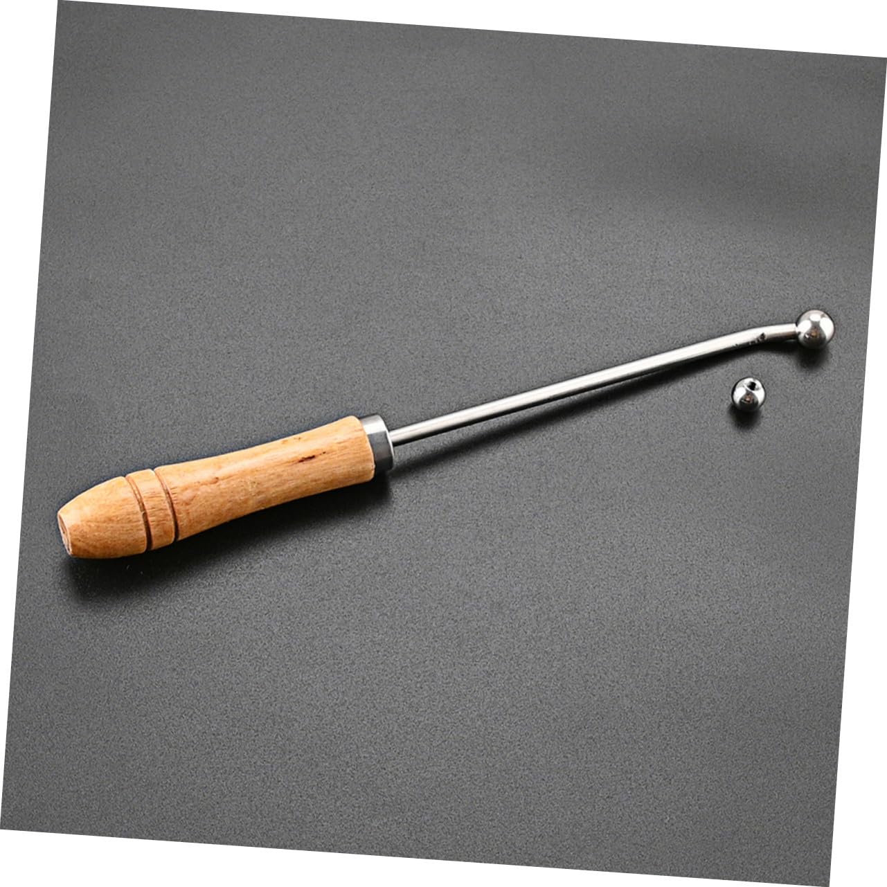 Trompetenreparaturwerkzeug Satz 1 Satz mit Holzgriff für Reparaturarbeiten | Trompete und Horn, Metallausführung, zum Anpassen und Formen, für Instrumentenreparierer und Musikstudenten