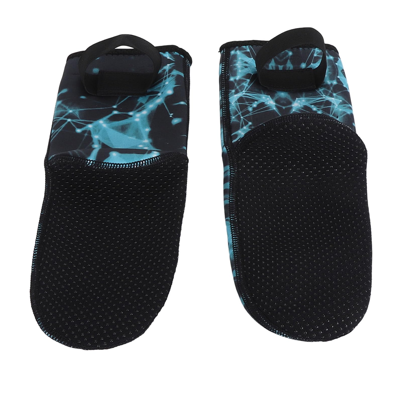 Diving Socks, Anti Slip Neoprene and Waterproof Nylon Blue Breathable Thermal Water Socks for Surfing (XS)