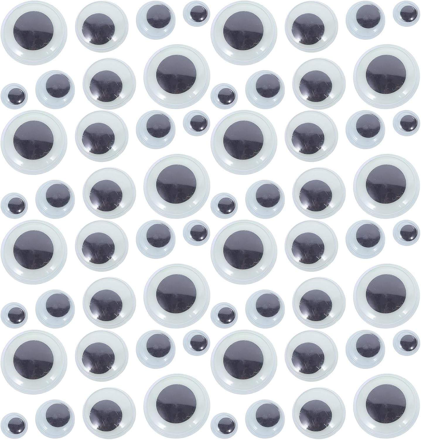 300pcs Self Adhesive Glowing Wiggle Eyes for Craft Projects