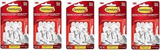 Command Wire Hooks Value Pack, Small, White, 9-Hooks (17067-9ES) (5)
